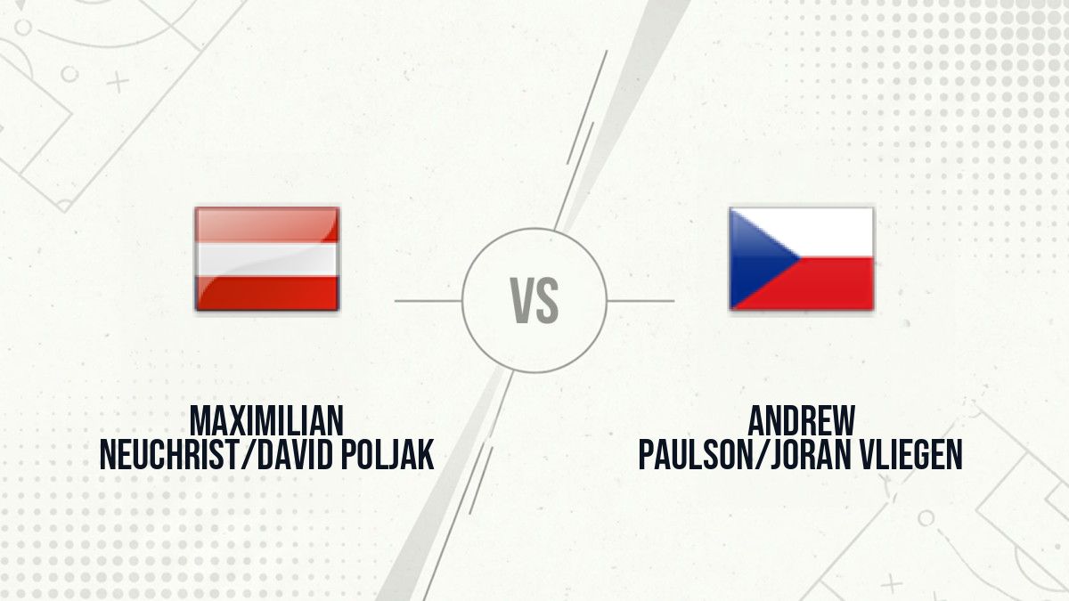 Pronostic Maximilian Neuchrist/David Poljak Andrew Paulson/Joran Vliegen