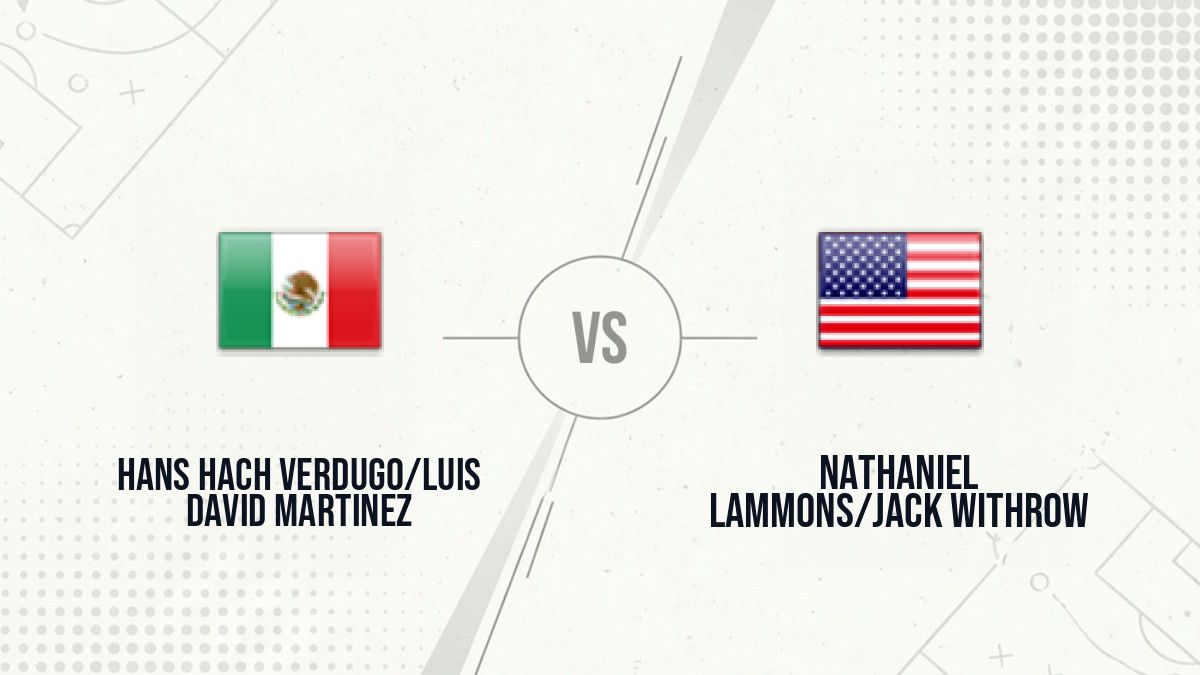 Pronostic Hans Hach Verdugo/Luis David Martinez Nathaniel Lammons/Jack Withrow