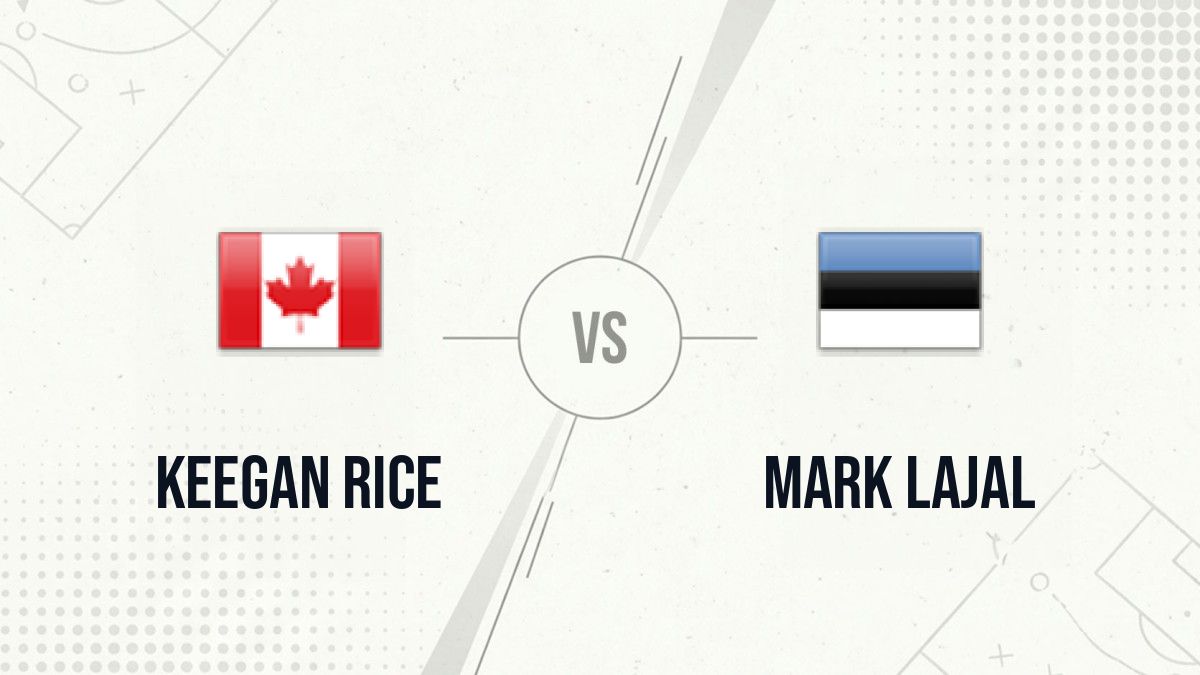 Pronostic Keegan Rice Mark Lajal