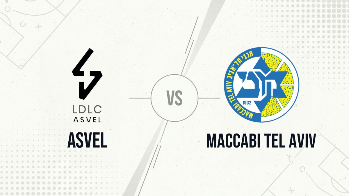 Pronostic ASVEL Maccabi Tel Aviv
