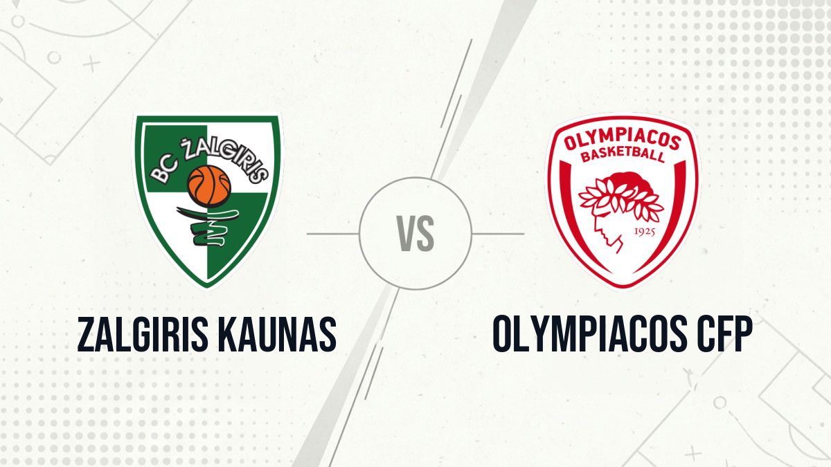 Pronostic Zalgiris Kaunas Olympiacos CFP