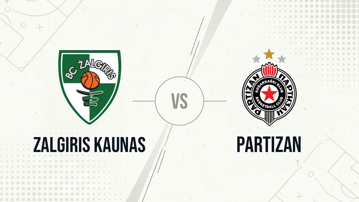Pronostic Zalgiris Kaunas Partizan