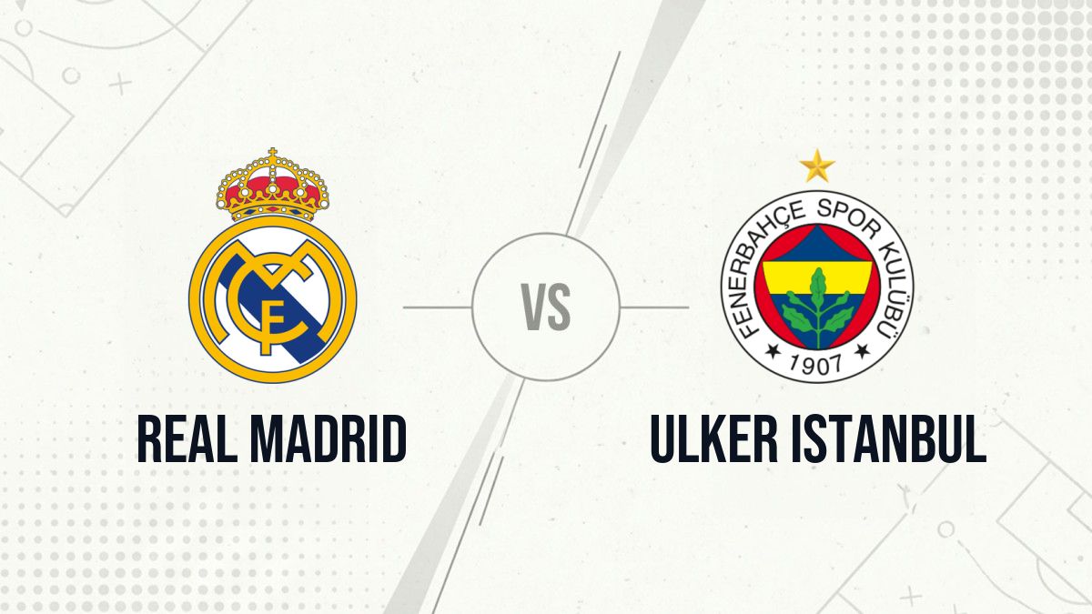 Pronostic Real Madrid Ulker Istanbul
