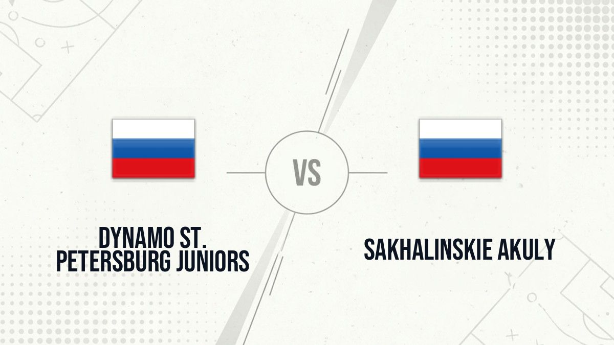 Pronostic Dynamo St. Petersburg Juniors Sakhalinskie Akuly