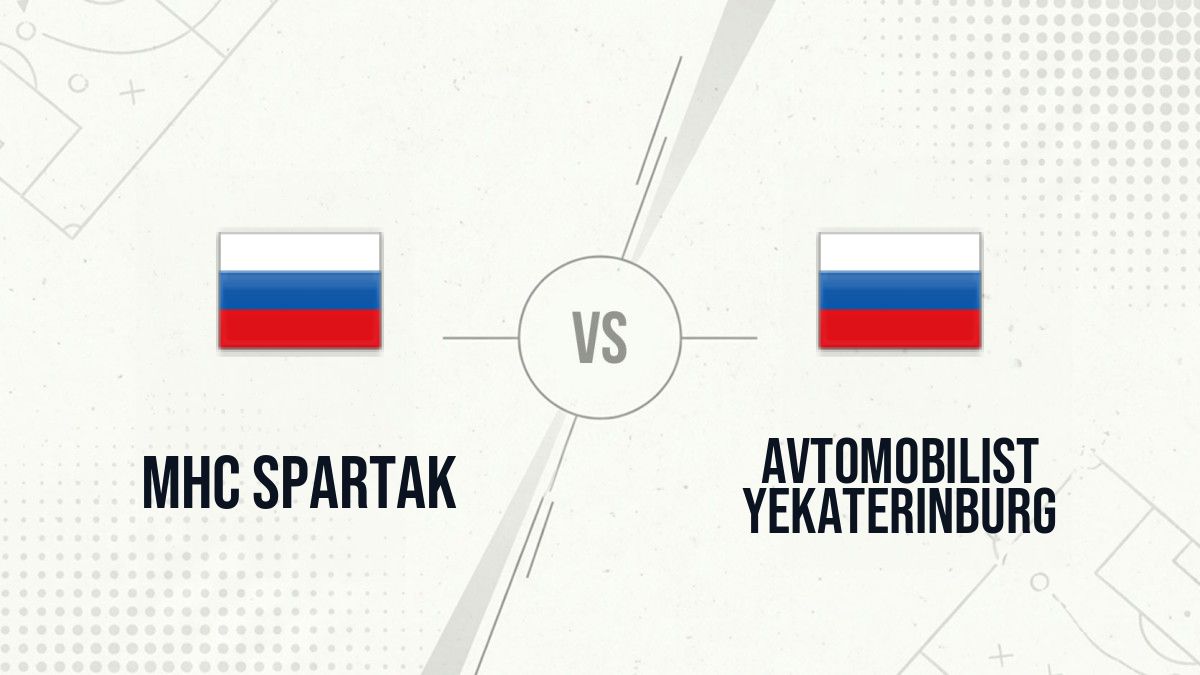 Pronostic MHC Spartak Avtomobilist Yekaterinburg