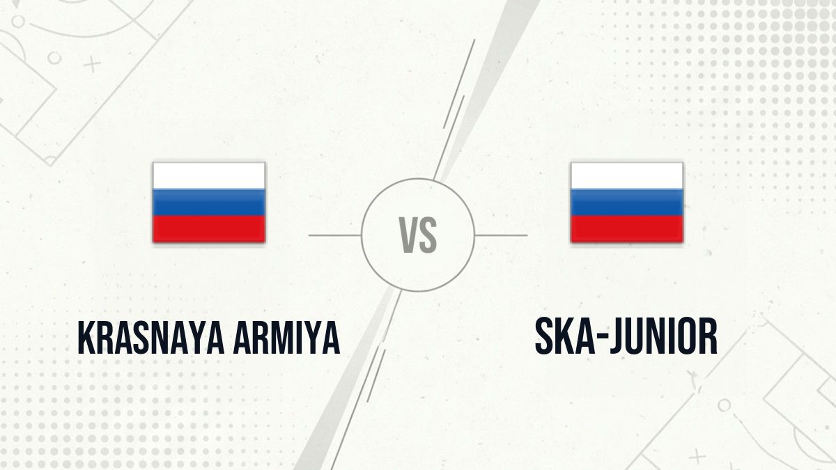 Pronostic Krasnaya Armiya SKA-Junior