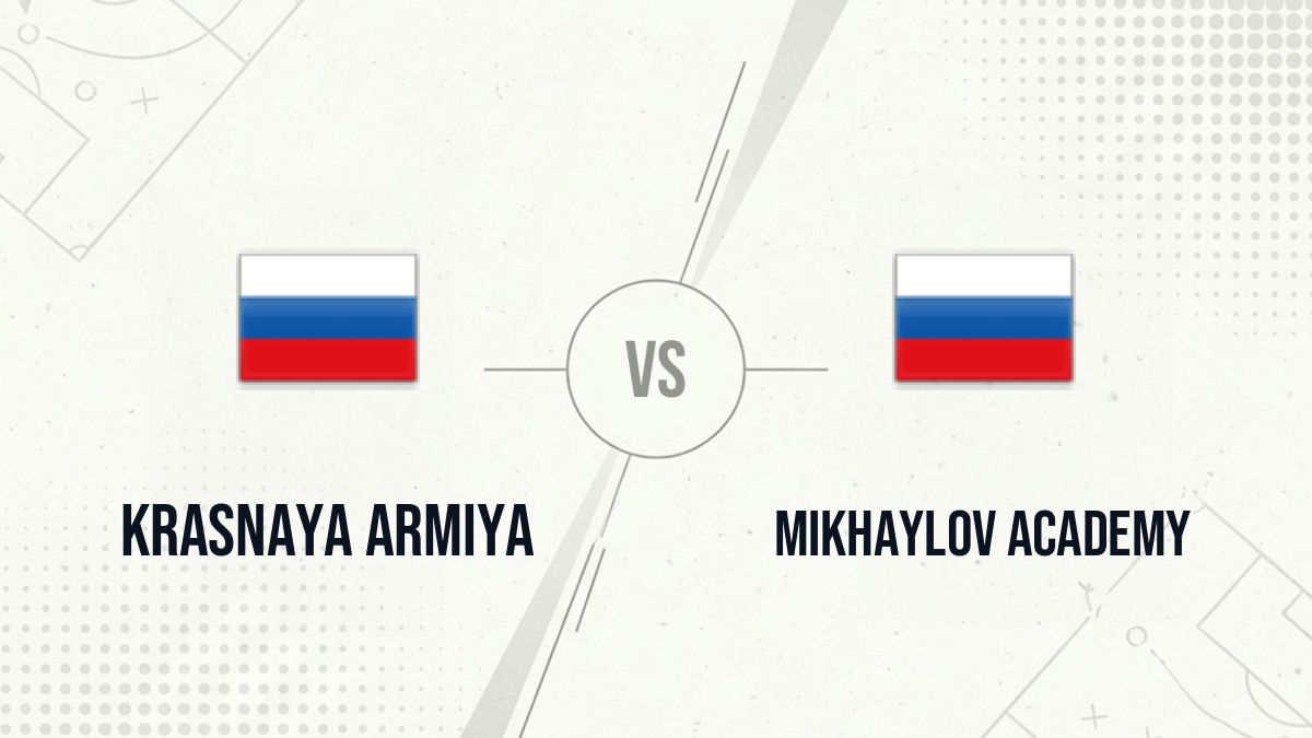 Pronostic Krasnaya Armiya Mikhaylov Academy