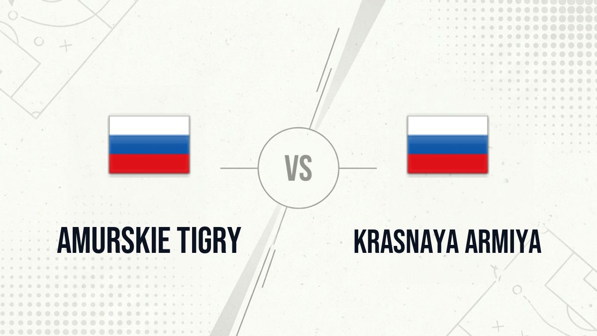 Pronostic Amurskie Tigry Krasnaya Armiya