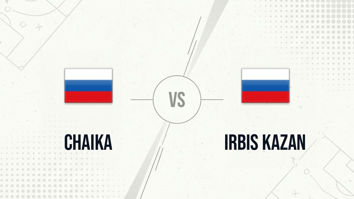 Pronostic Chaika Irbis Kazan
