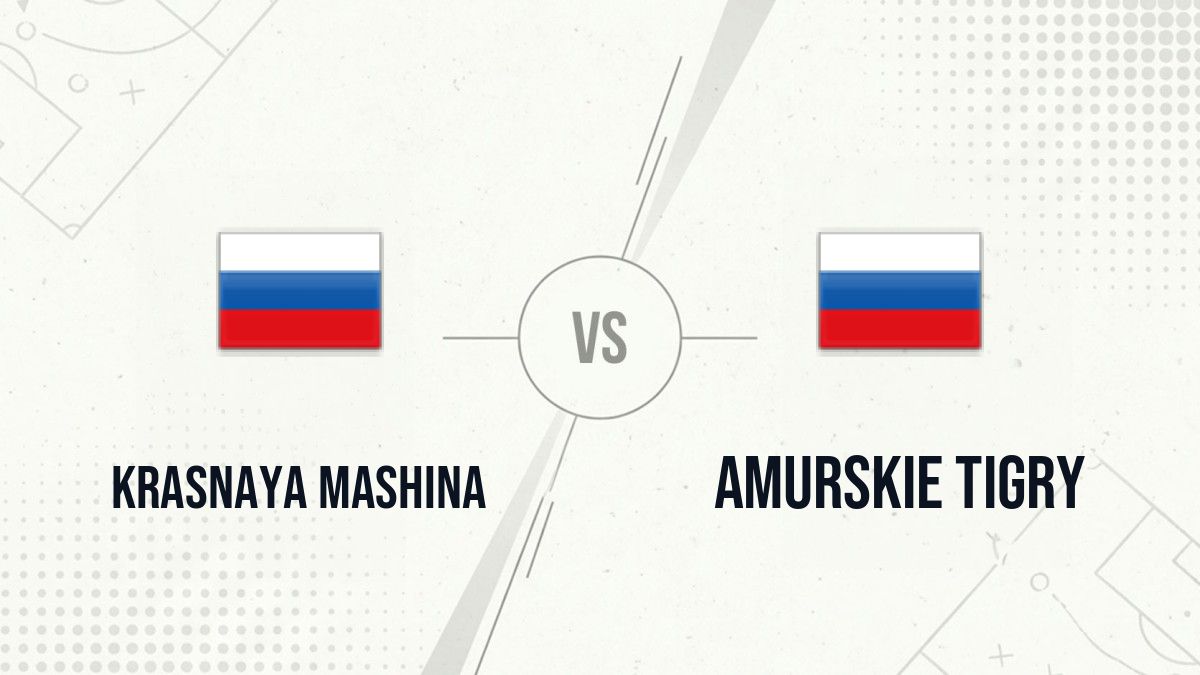 Pronostic Krasnaya Mashina Amurskie Tigry