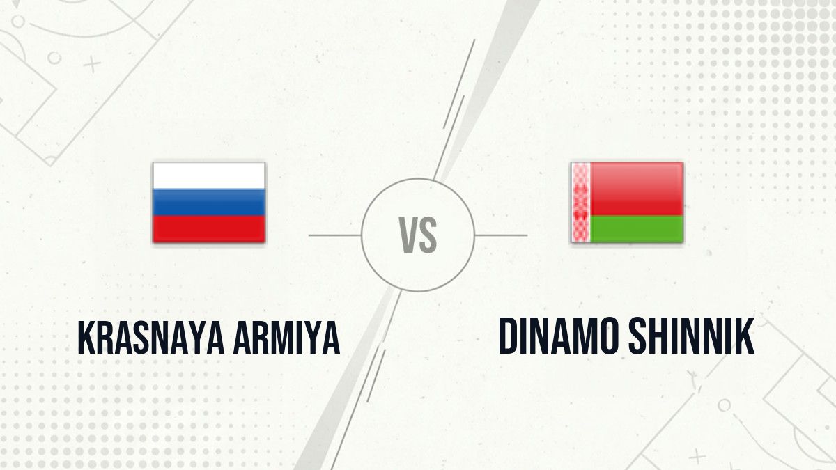 Pronostic Krasnaya Armiya Dinamo Shinnik