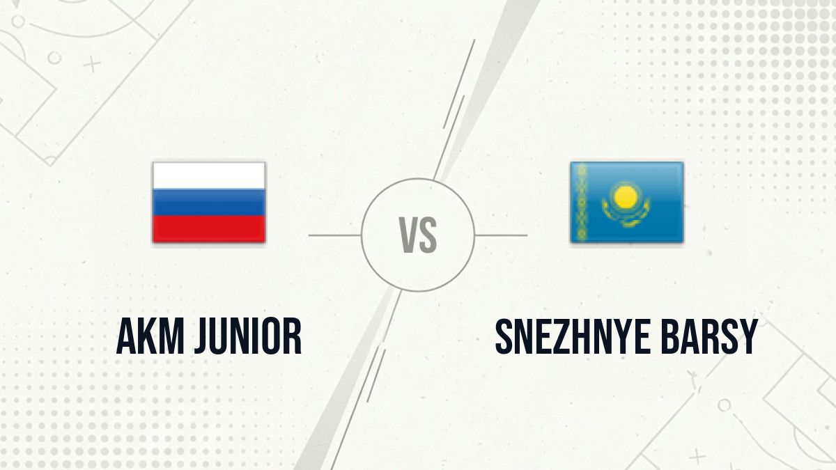 Pronostic AKM Junior Snezhnye Barsy
