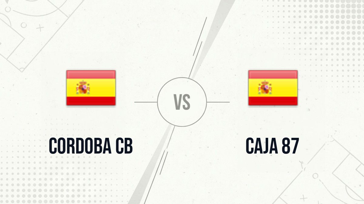 Pronostic Cordoba CB Caja 87