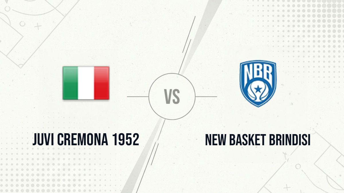 Pronostic JuVi Cremona 1952 New Basket Brindisi