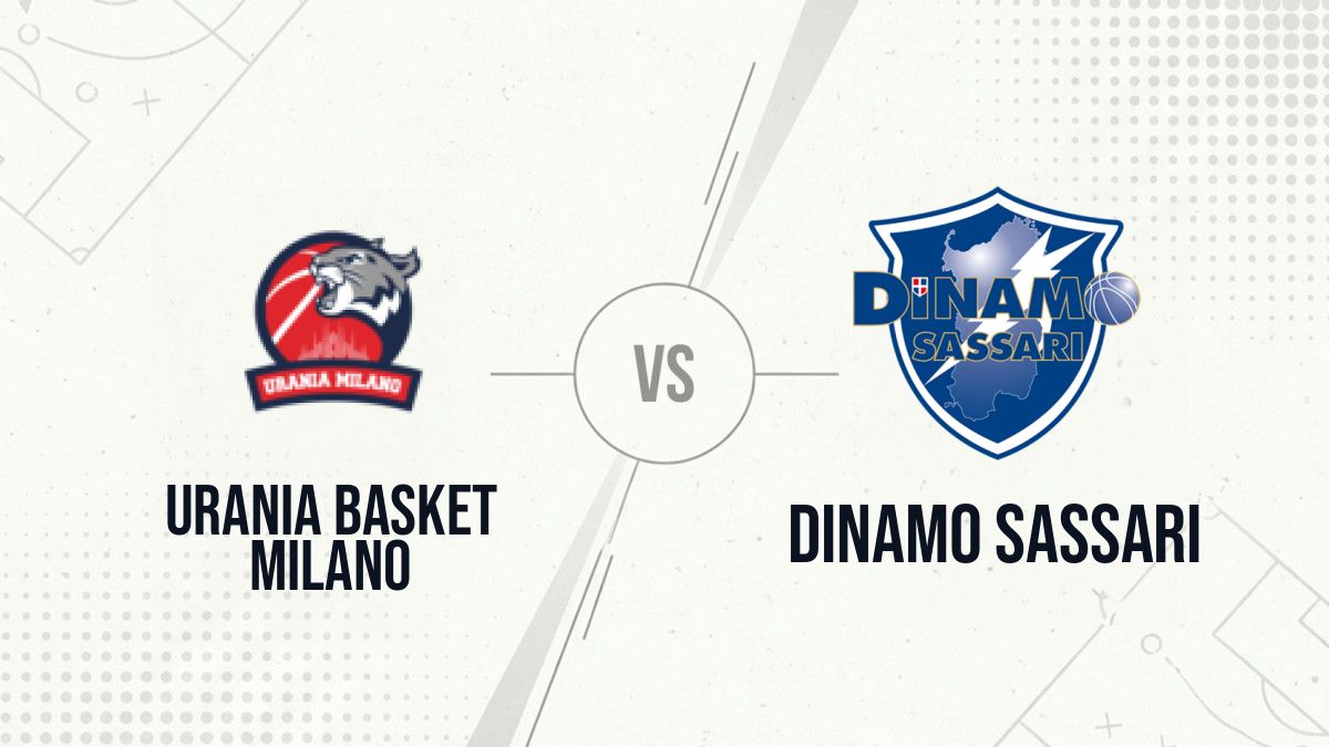 Pronostic Urania Basket Milano Dinamo Sassari