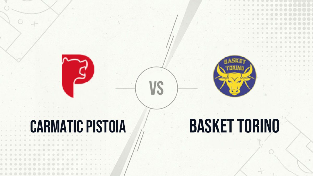 Pronostic Carmatic Pistoia Basket Torino