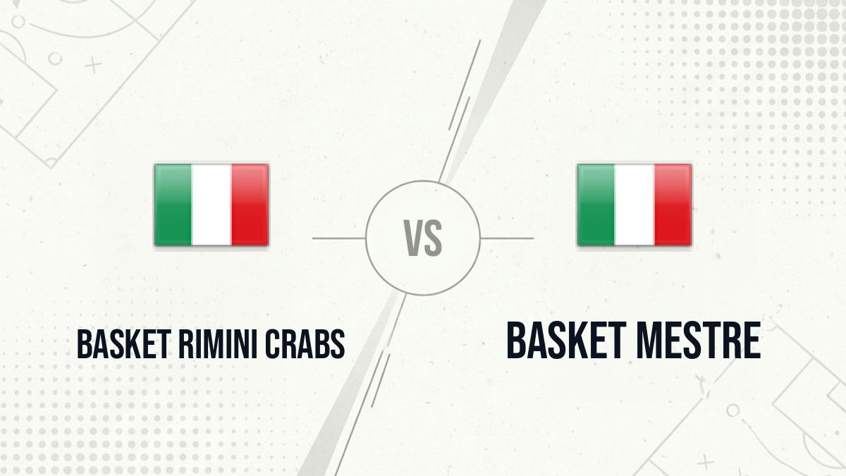 Pronostic Basket Rimini Crabs Basket Mestre