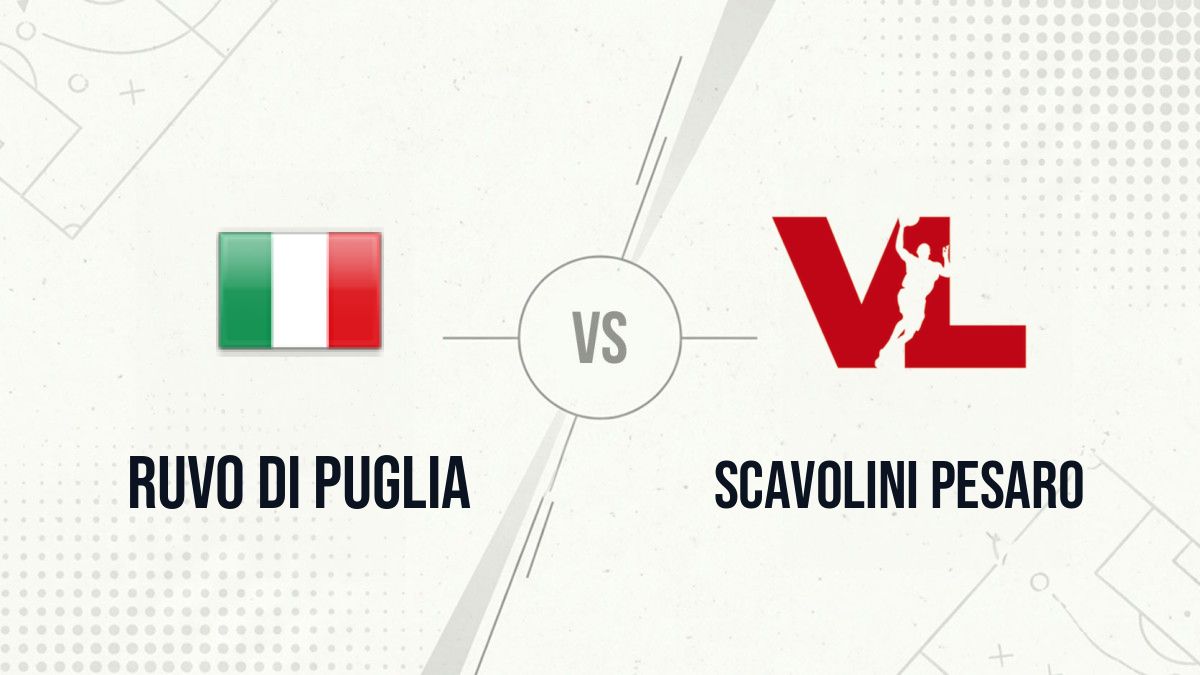 Pronostic Ruvo Di Puglia Scavolini Pesaro