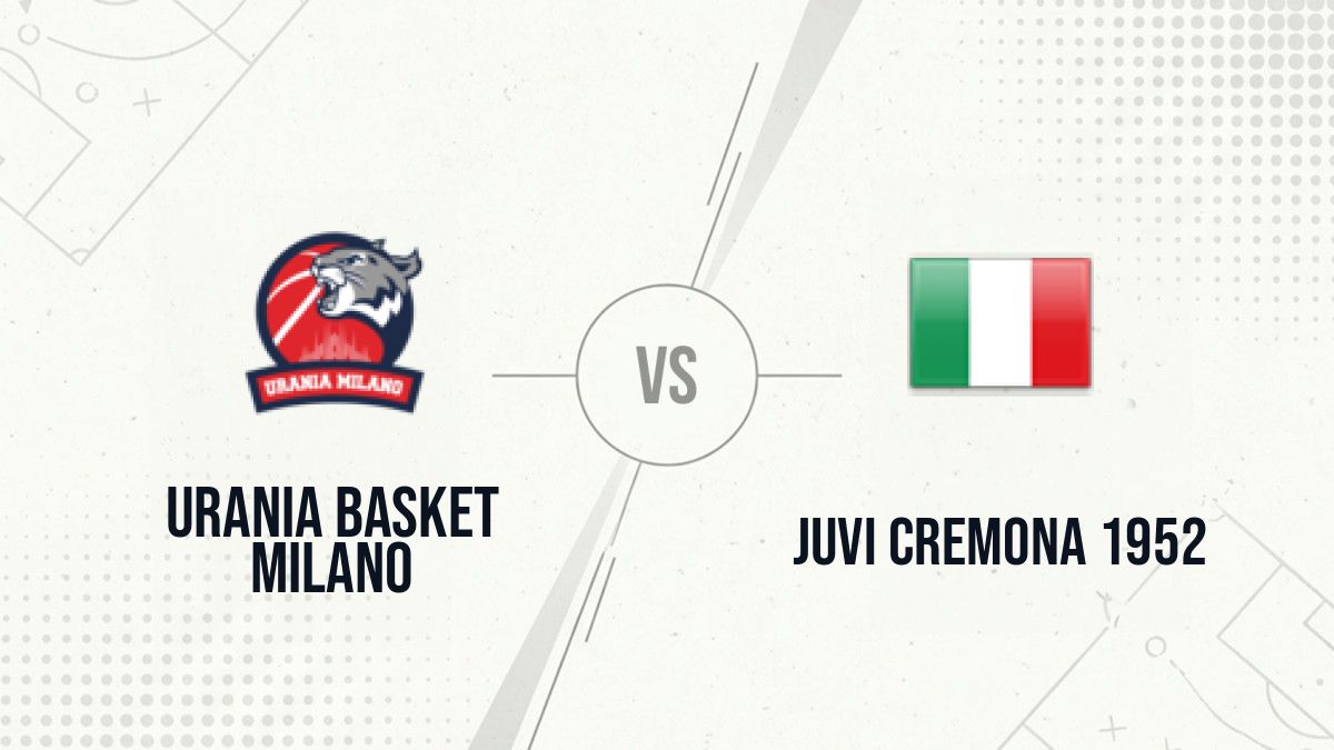 Pronostic Urania Basket Milano JuVi Cremona 1952