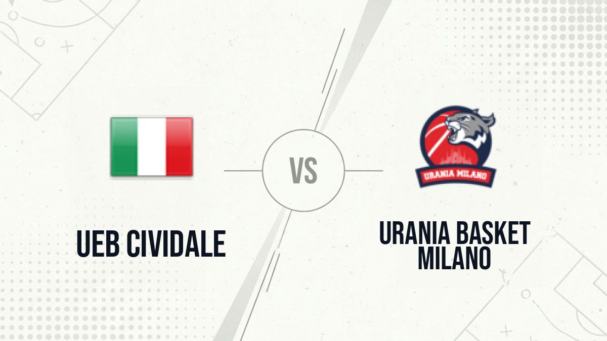 Pronostic UEB Cividale Urania Basket Milano