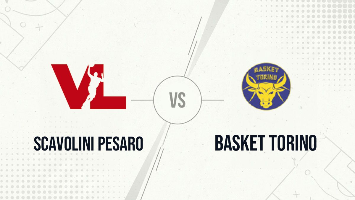 Pronostic Scavolini Pesaro Basket Torino