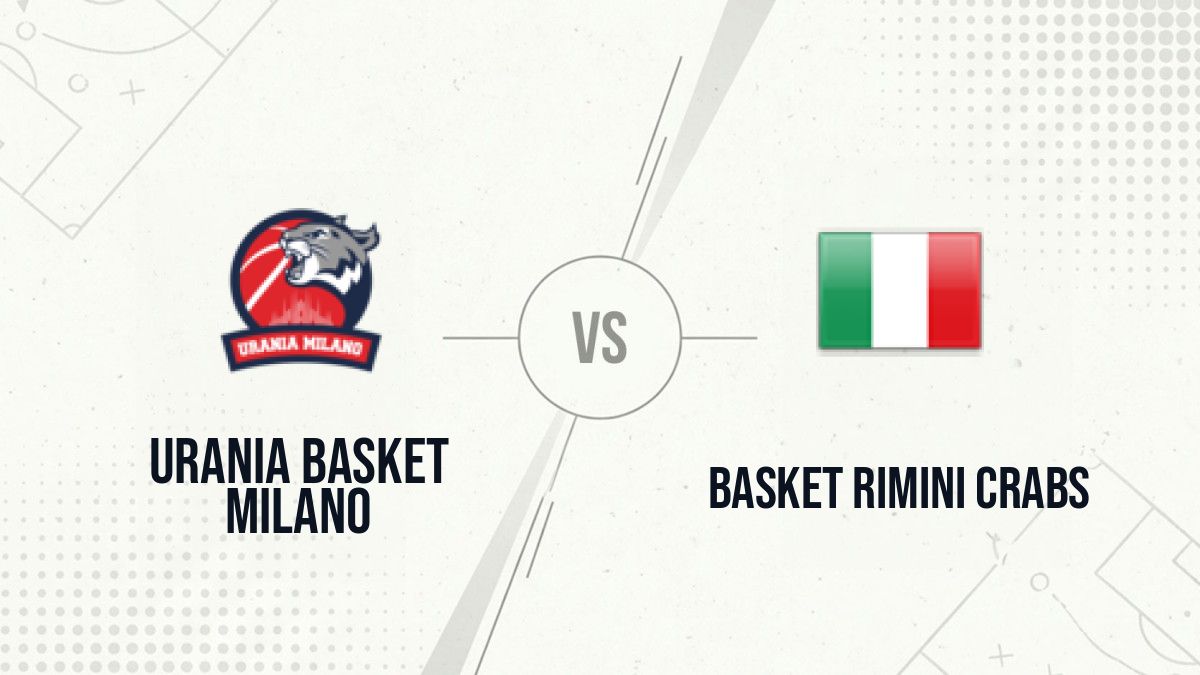 Pronostic Urania Basket Milano Basket Rimini Crabs