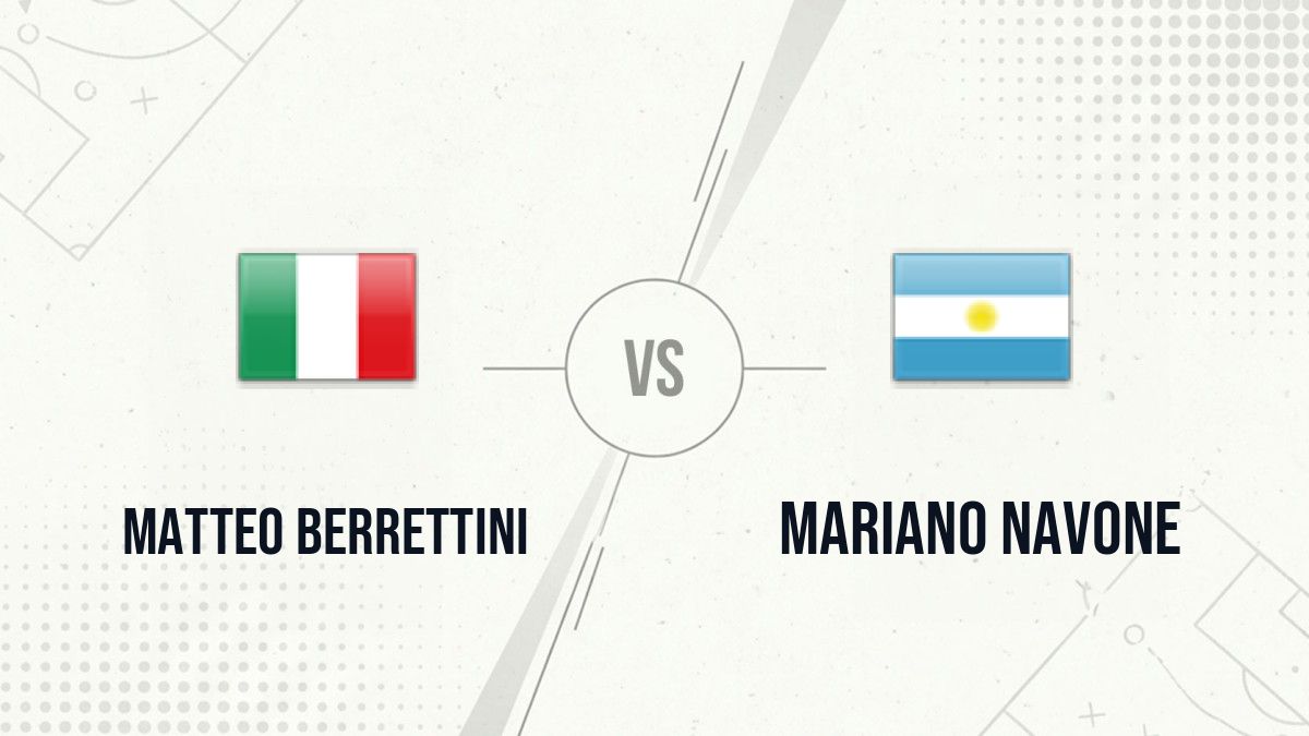 Pronostic Matteo Berrettini Mariano Navone
