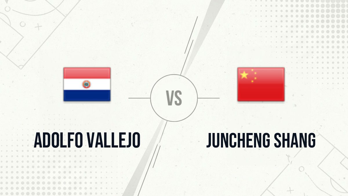 Pronostic Adolfo Vallejo Juncheng Shang