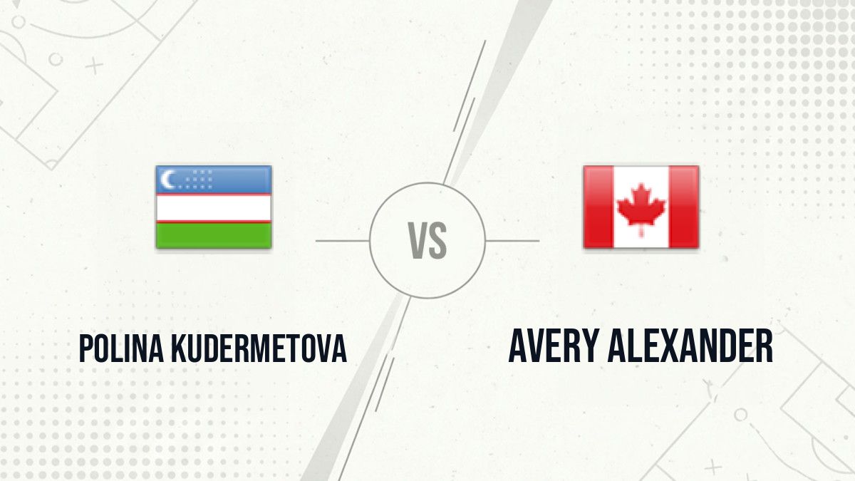 Pronostic Polina Kudermetova Avery Alexander