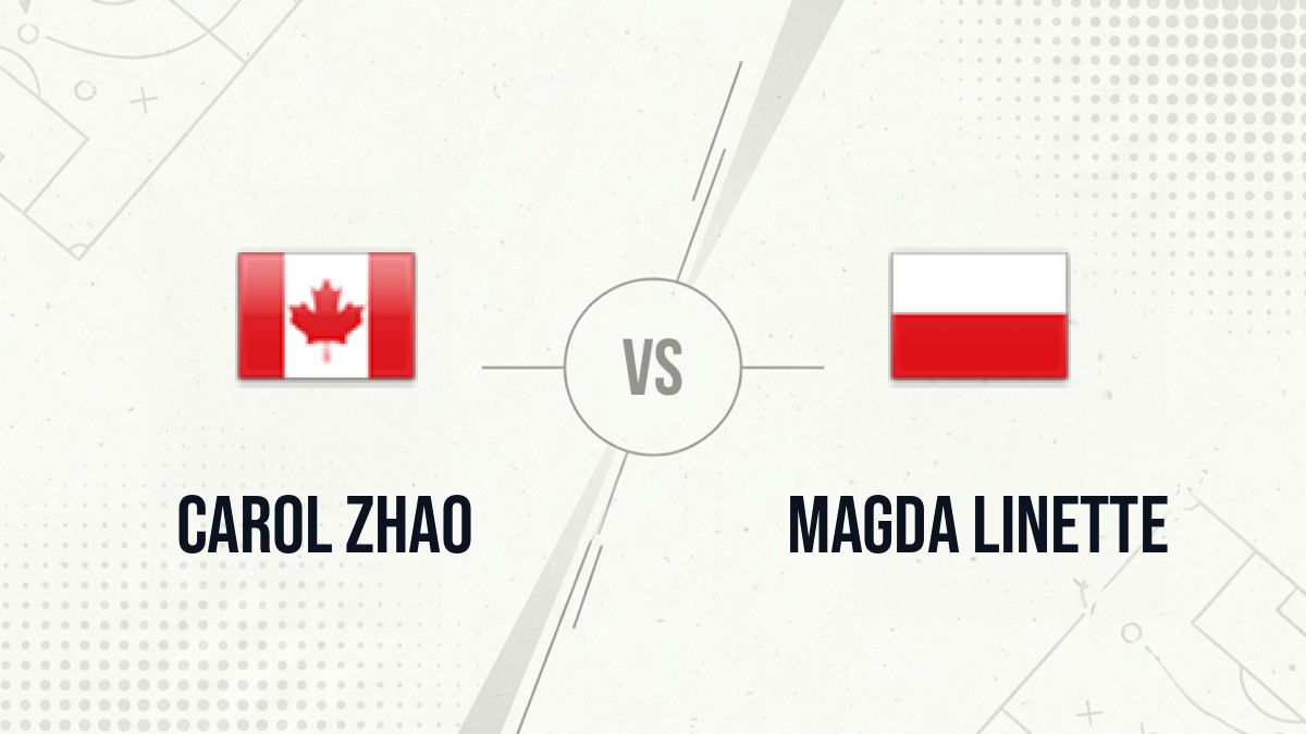 Pronostic Carol Zhao Magda Linette