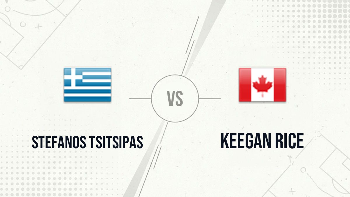 Pronostic Stefanos Tsitsipas Keegan Rice