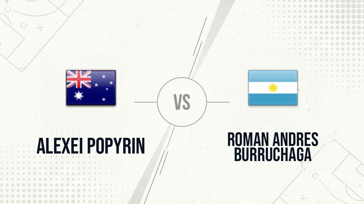 Pronostic Alexei Popyrin Roman Andres Burruchaga