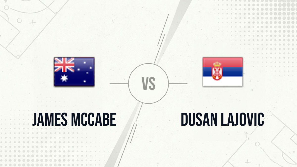 Pronostic James McCabe Dusan Lajovic