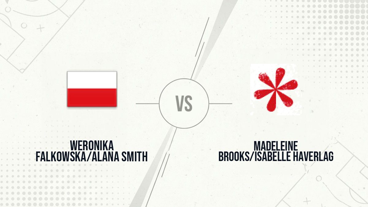 Pronostic Weronika Falkowska/Alana Smith Madeleine Brooks/Isabelle Haverlag