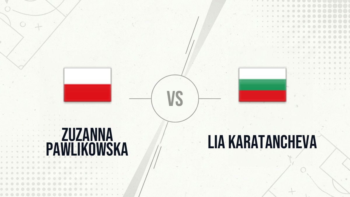 Pronostic Zuzanna Pawlikowska Lia Karatancheva