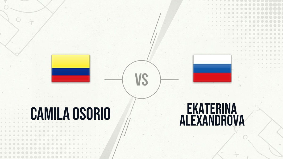 Pronostic Camila Osorio Ekaterina Alexandrova