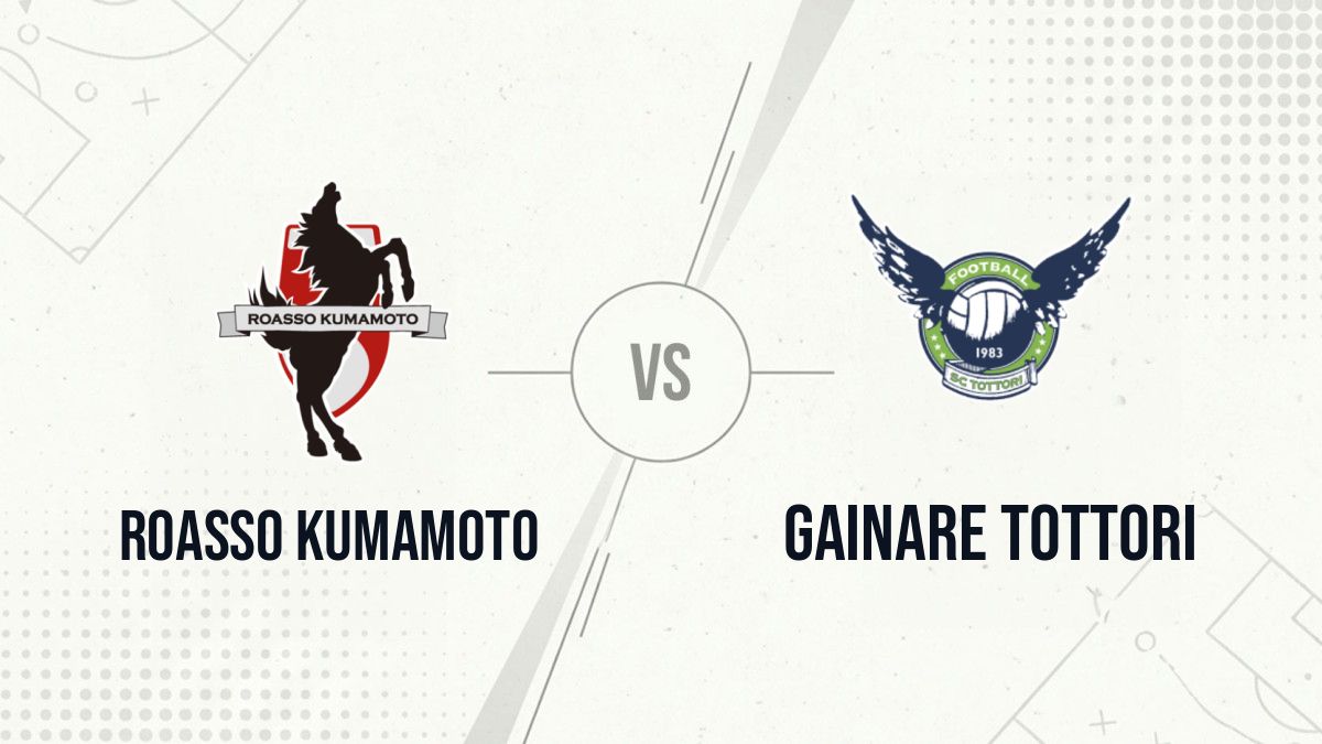 Pronostic Roasso Kumamoto Gainare Tottori