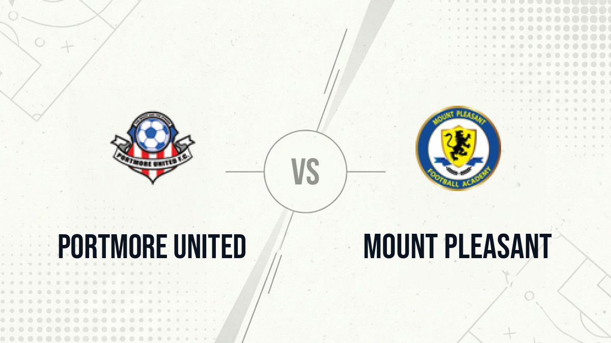 Pronostic Portmore United Mount Pleasant
