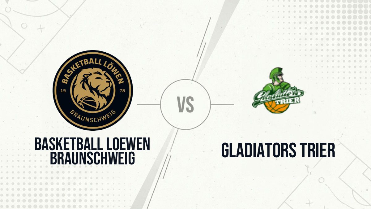 Pronostic Basketball Loewen Braunschweig Gladiators Trier