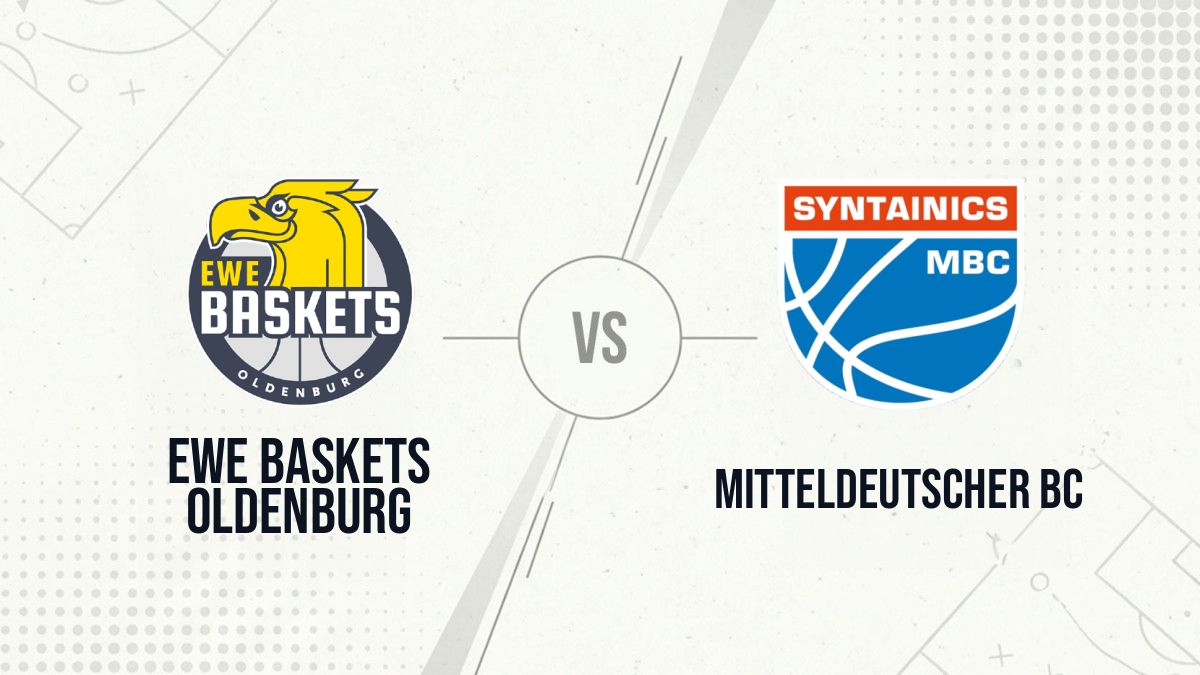 Pronostic EWE Baskets Oldenburg Mitteldeutscher BC