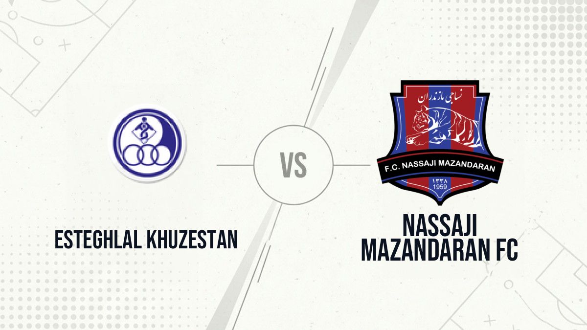 Pronostic Esteghlal Khuzestan Nassaji Mazandaran FC