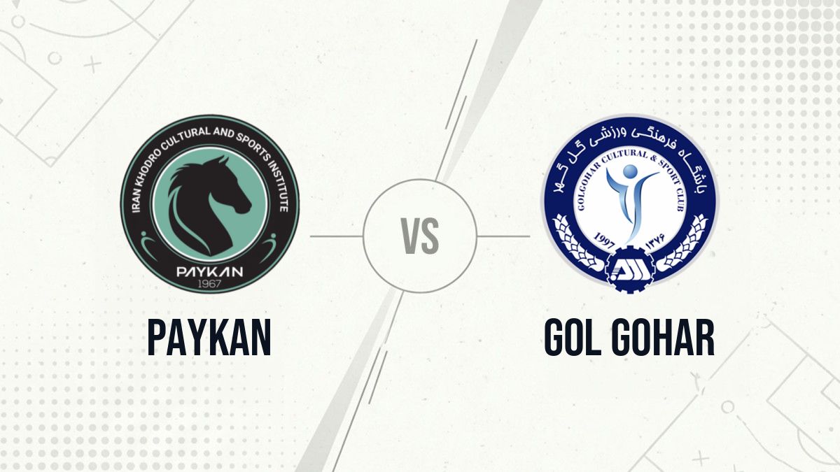 Pronostic Paykan Gol Gohar