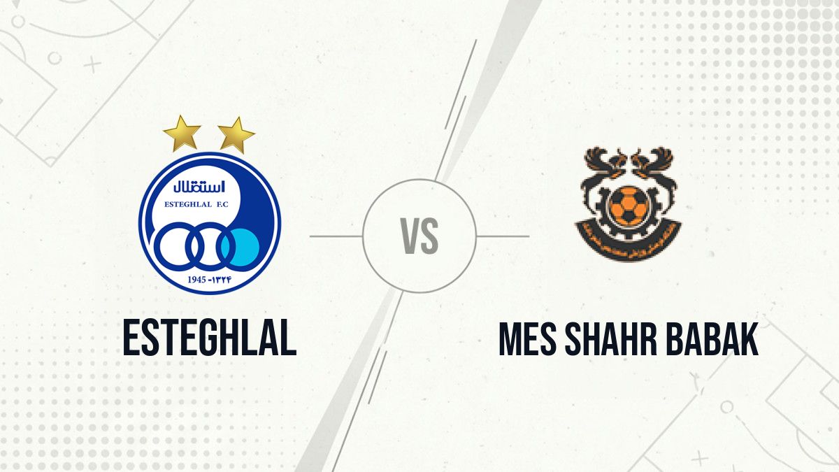 Pronostic Esteghlal Mes Shahr Babak