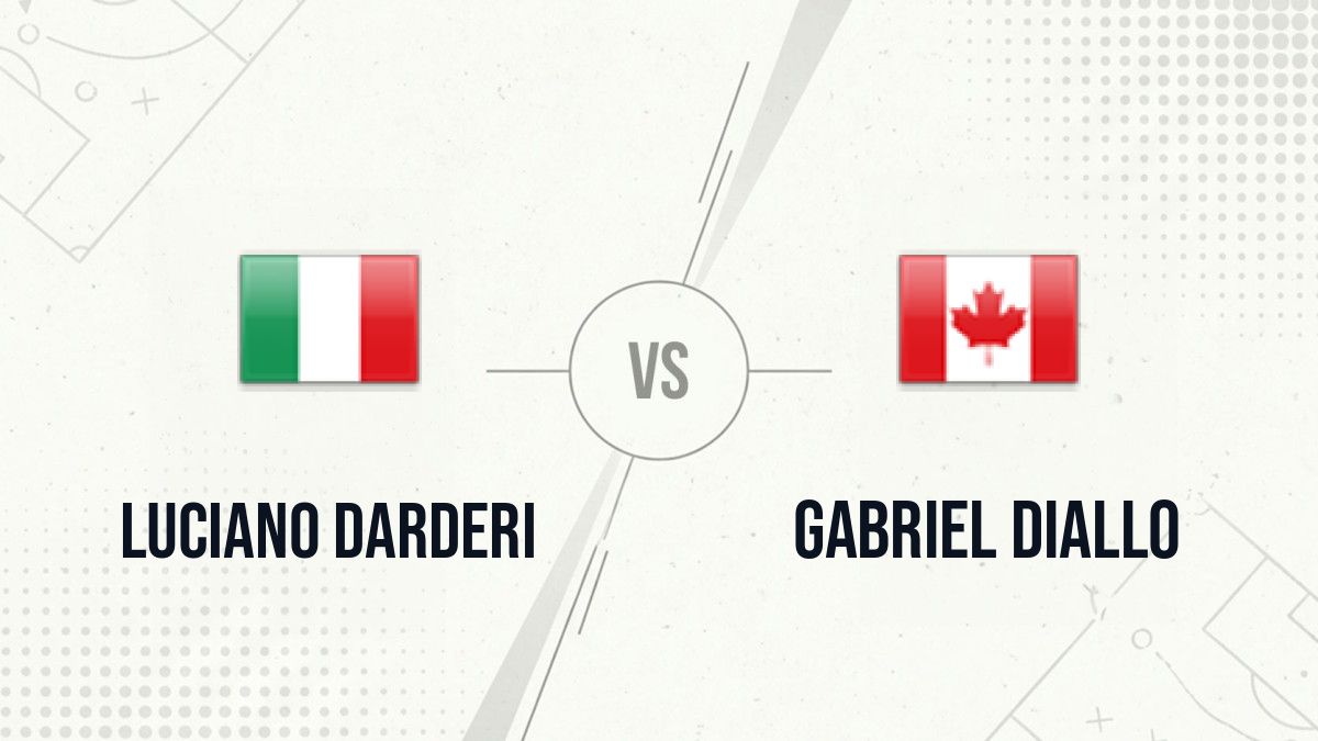 Pronostic Luciano Darderi Gabriel Diallo