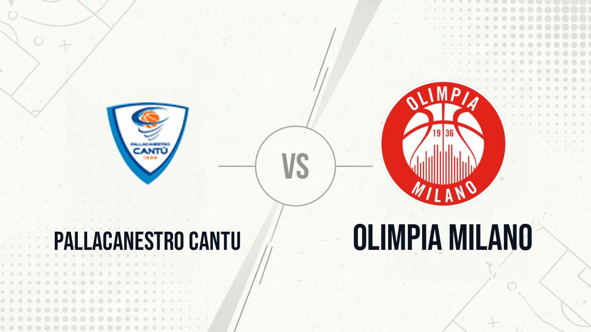 Pronostic Pallacanestro Cantu Olimpia Milano