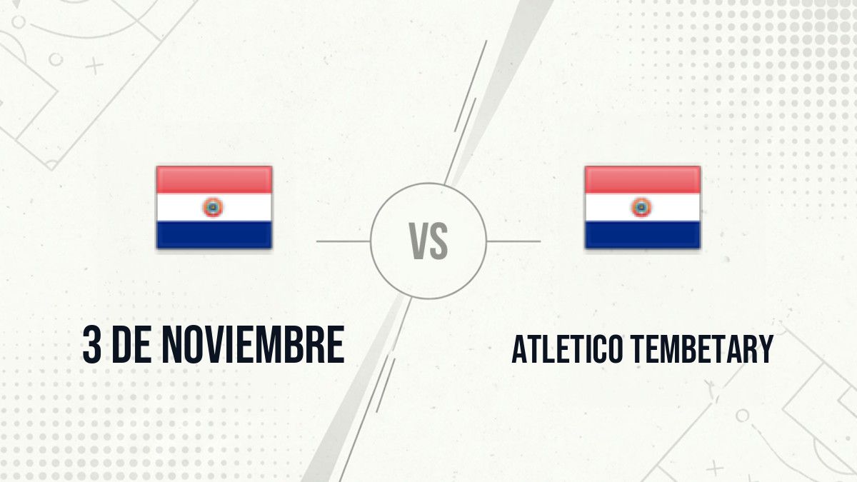 Pronostic 3 de Noviembre Atletico Tembetary