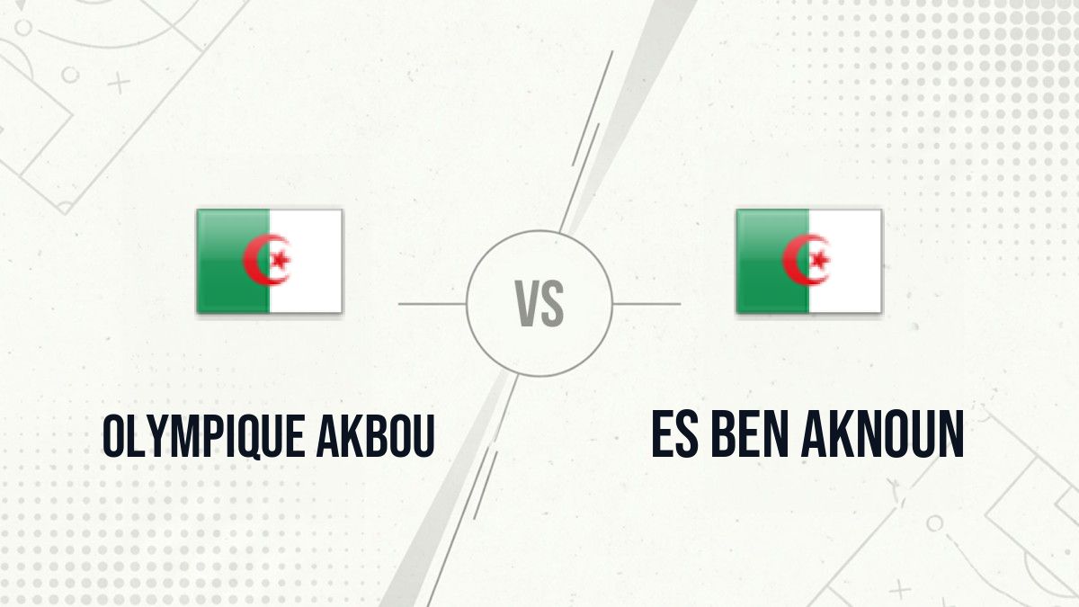 Pronostic Olympique Akbou ES Ben Aknoun