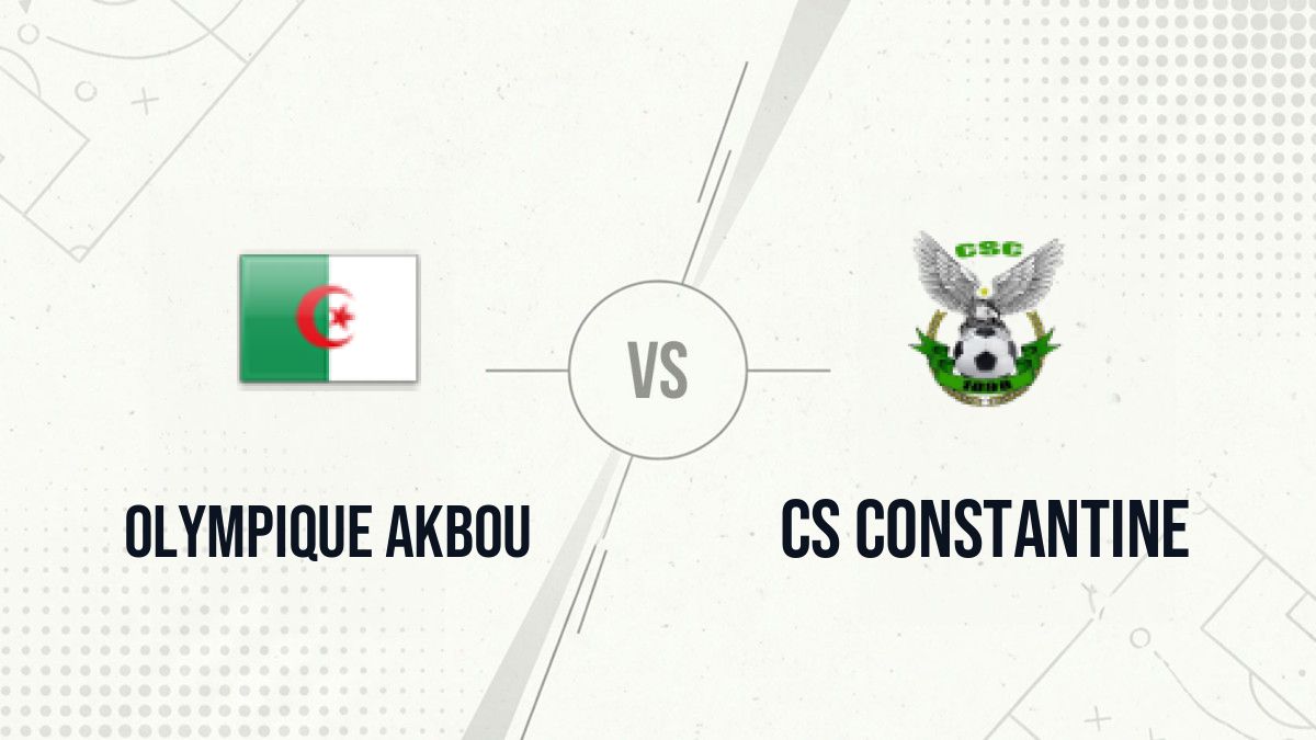 Pronostic Olympique Akbou CS Constantine