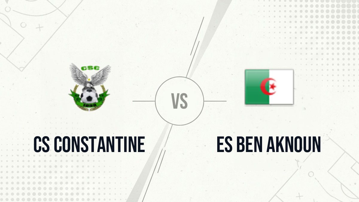 Pronostic CS Constantine ES Ben Aknoun
