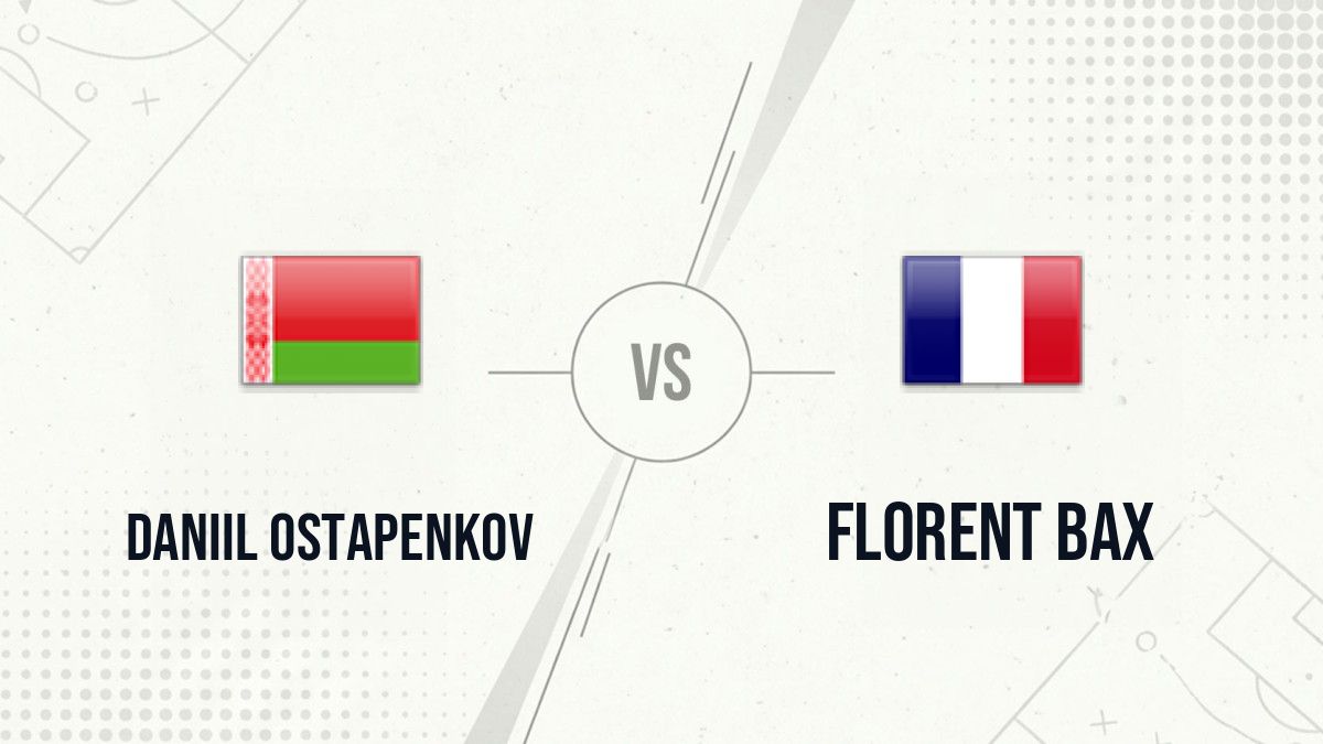Pronostic Daniil Ostapenkov Florent Bax